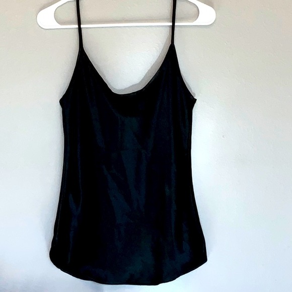 Spaghetti Strap Tank With Draped Neckline - Picture 4 of 5